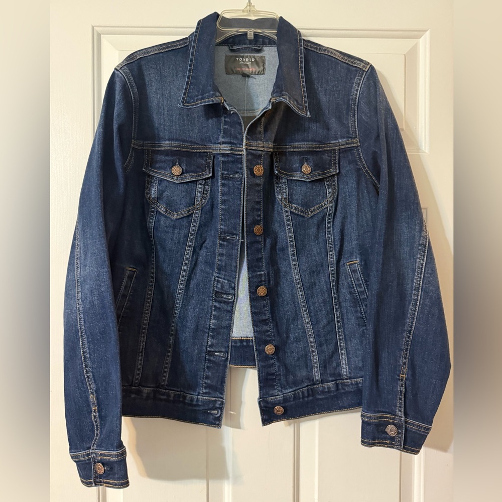 🆕 Torrid 2X Jean Jacket